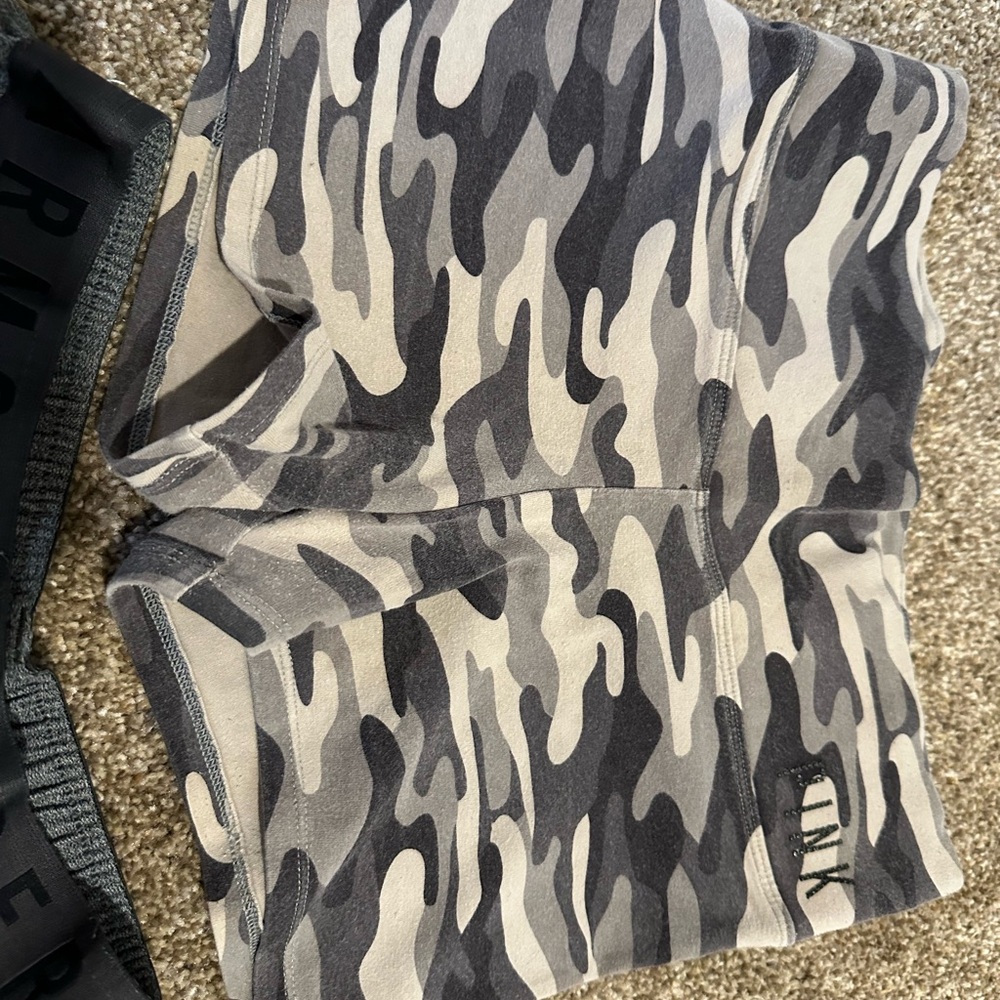 Camouflage and Charcoal Shorts Duo vs pink and under armour. - Picture 3 of 7